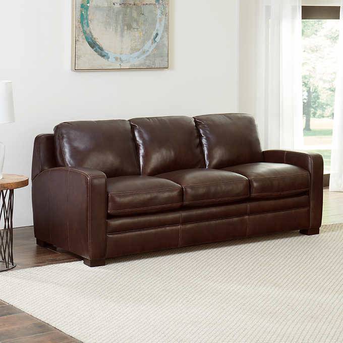 Kalana leather sleeper sofa hotsell