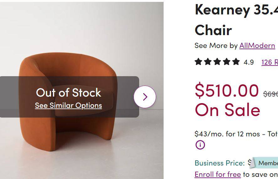 kearney barrel chair