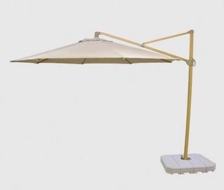 Mk2 11' DuraSeason Fabric Offset Patio Umbrella - Light Wood Pole - Threshold, Tan Auction | Delaney Online Auction Mk2 11' DuraSeason Fabric Offset Patio Umbrella - Light Wood Pole - Threshold, Tan Auction | Delaney Online Auction