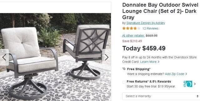 donnalee bay swivel chair