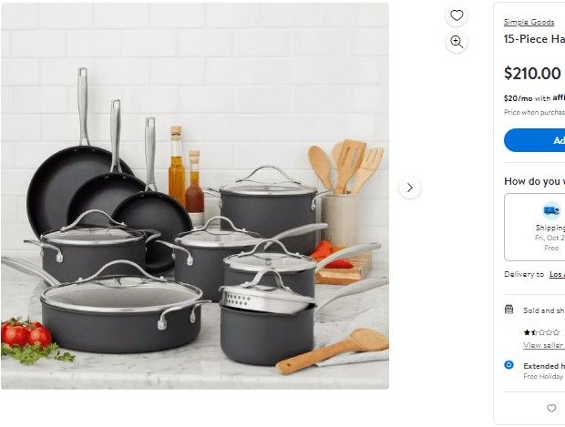 cookware Auctions Prices