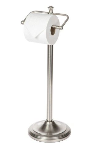 Better Homes & Gardens Free-Standing Nickel Paper Towel Holder