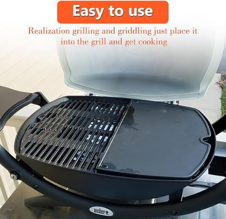 Weber q clearance griddle